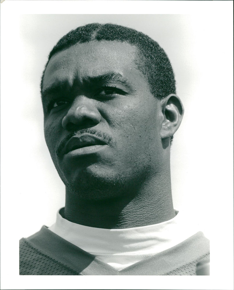 American football quarterback Randall Cunningham, Philadelphia Eagles - Vintage Photograph