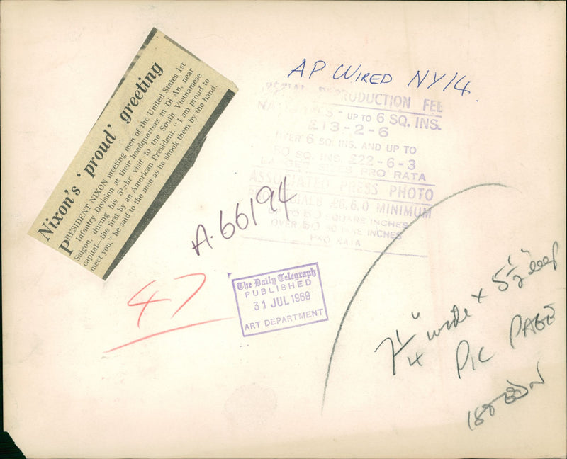 Richard Nixon - Vintage Photograph