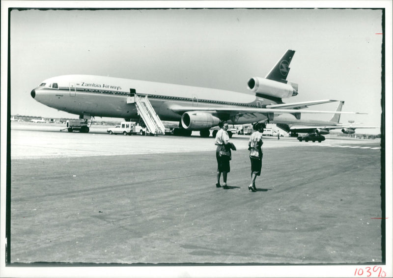 Zambian Airways - Vintage Photograph