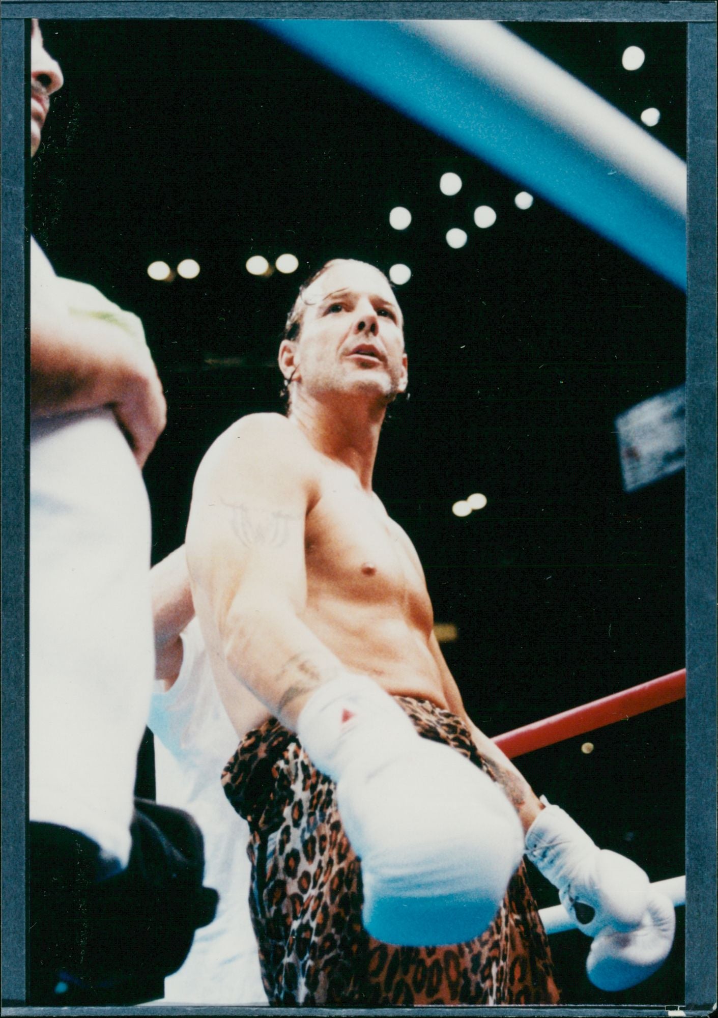 Mickey Rourke American actor - Vintage Photograph