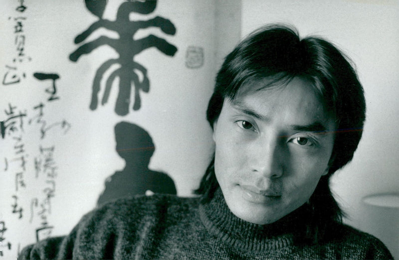 JOHAN CARL FOTC ERIKSON POET LILI CHINA - Vintage Photograph