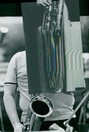 Lars Gullin, musician - Vintage Photograph