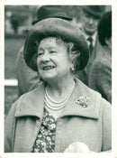 Queen Elizabeth the Queen Mother - Vintage Photograph