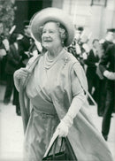 Queen Elizabeth the Queen Mother - Vintage Photograph