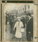 Queen Elizabeth the Queen Mother, Royal tourist - Vintage Photograph