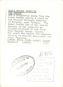 Queen Elizabeth the Queen Mother inspects he Troops - Vintage Photograph