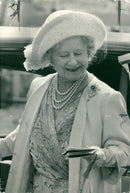 Queen Elizabeth the Queen Mother - Vintage Photograph
