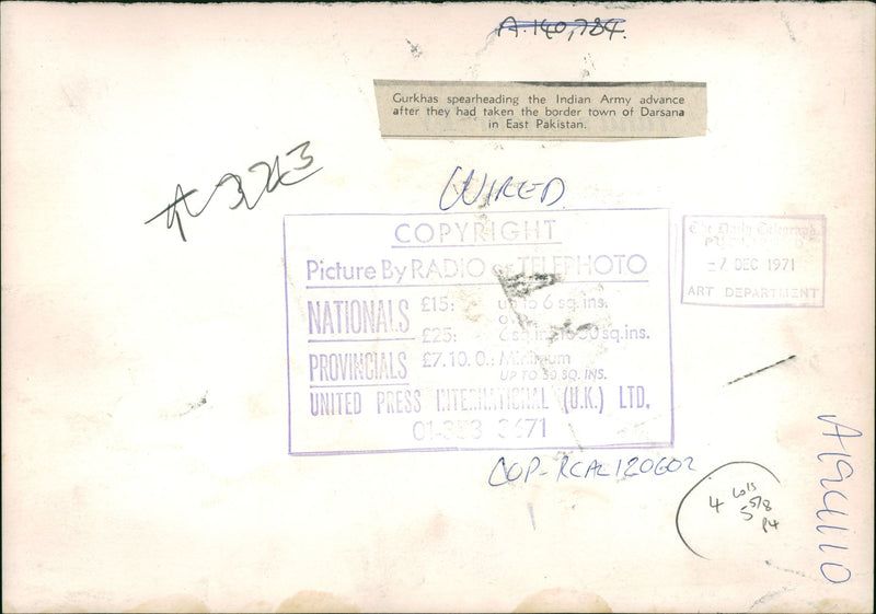 Pakistan: Crisis 1971. - Vintage Photograph