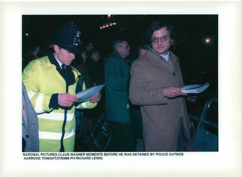 Klaus Wagner, Princess Diana stalker - Vintage Photograph