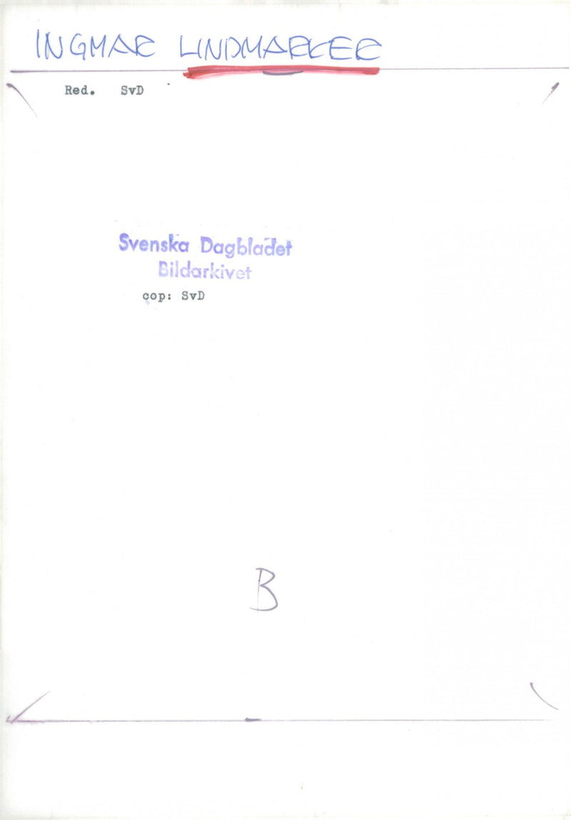 SVD PICTURE COP INGMAC UNDMABLES ARCHIVE - Vintage Photograph