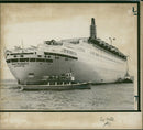 Queen Elizabeth 2 Ship - Vintage Photograph