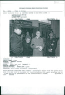 Queen Elizabeth 2 Ship (passengers depart) - Vintage Photograph