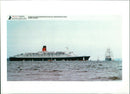 Queen Elizabeth 2 Ship (russian tallship) - Vintage Photograph