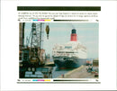 Queen Elizabeth 2 Ship - Vintage Photograph