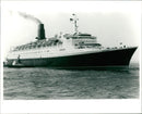 Queen Elizabeth 2 Ship - Vintage Photograph