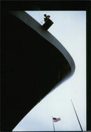 Queen Elizabeth 2 Ship - Vintage Photograph