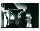 Queen Elizabeth 2 Ship (checking and fitting the bulkhead covering) - Vintage Photograph