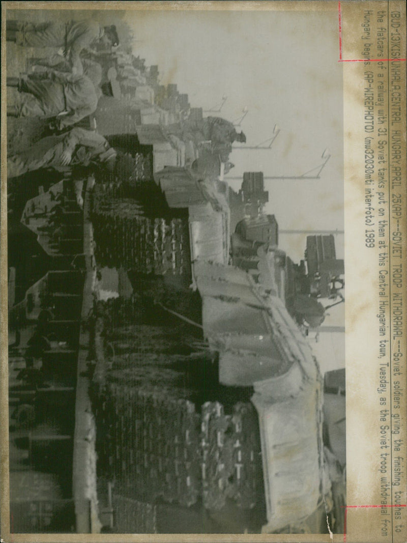 Hungarian Revolution of 1956 War - Vintage Photograph