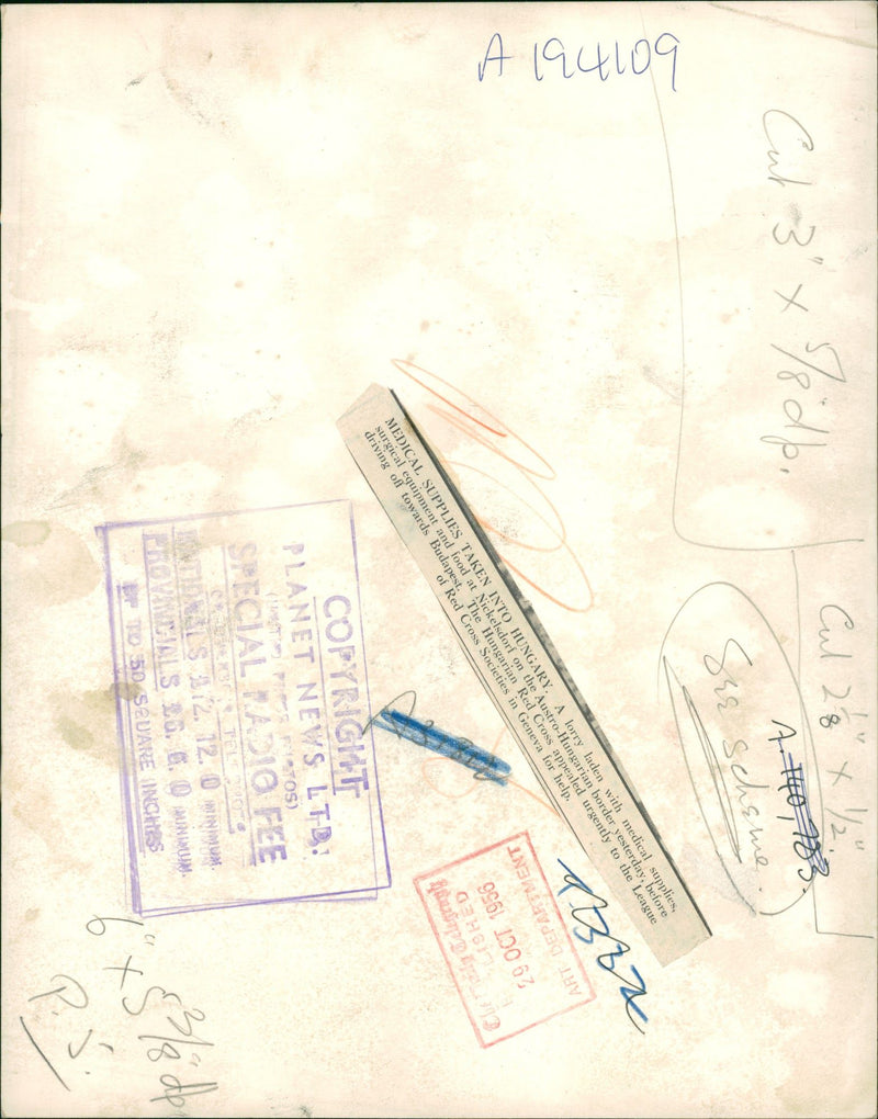 Hungarian Revolution of 1956 War - Vintage Photograph