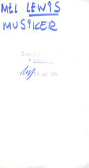 Mel Lewis musician - Vintage Photograph