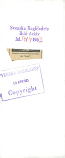 AND GRANLUND ARCHIVE DUKE PICTURE INCLUDED HIS INF WIFE - Vintage Photograph