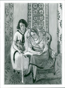 Henri Matisse's 'Les Musiciens' - Vintage Photograph