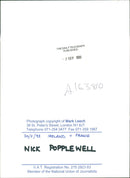 Nick Popplewell - Vintage Photograph