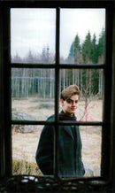 Swedish poet Gustav Larsson after today's win in the Young Idags competition - Vintage Photograph