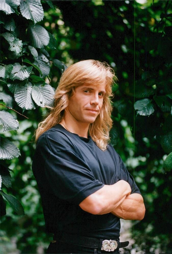 Wolf Larson "Tarzan" (Wolfgang von Wyszecki), German - Canadian Actor, Scriptwriter and Producer - Vintage Photograph
