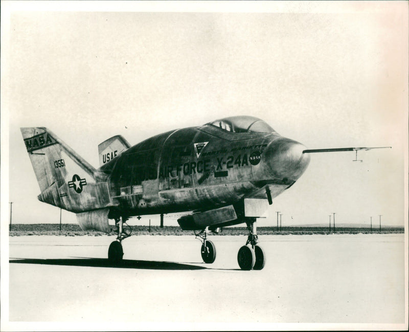 Aircraft, X-24. - Vintage Photograph