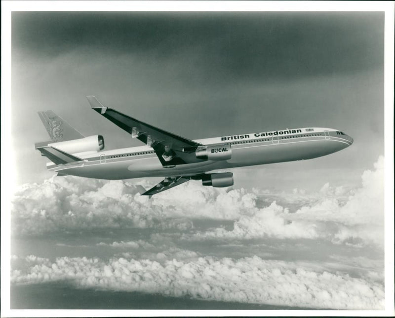 McDonnell Douglas MD-11. - Vintage Photograph