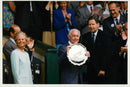Dan Maskell receives an award from the Duchess of Kent - Vintage Photograph