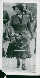 Queen Elizabeth The Queen Mother - Vintage Photograph