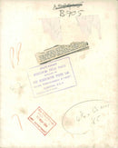 Queen Elizabeth The Queen Mother meet Pipers. - Vintage Photograph