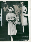 Queen Elizabeth The Queen Mother - Vintage Photograph