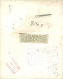 Queen Elizabeth The Queen Mother greeted by sir john D albiac - Vintage Photograph