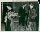 Queen Elizabeth The Queen Mother with Princess Margaret - Vintage Photograph