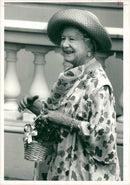 Queen Elizabeth The Queen Mother - Vintage Photograph