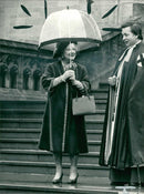 Queen Elizabeth The Queen Mother - Vintage Photograph