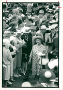 Queen Elizabeth The Queen Mother - Vintage Photograph