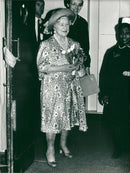 Queen Elizabeth The Queen Mother - Vintage Photograph