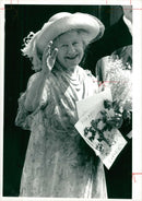 Queen Elizabeth The Queen Mother - Vintage Photograph