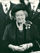Queen Elizabeth The Queen Mother - Vintage Photograph