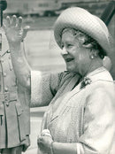 Queen Elizabeth The Queen Mother - Vintage Photograph