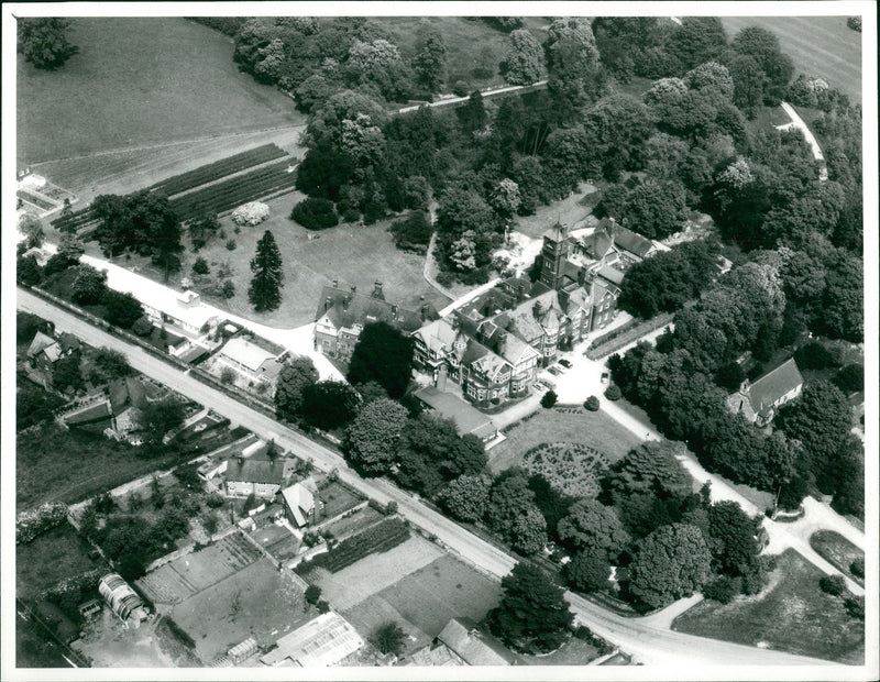 HM Prison Askham Grange - Vintage Photograph