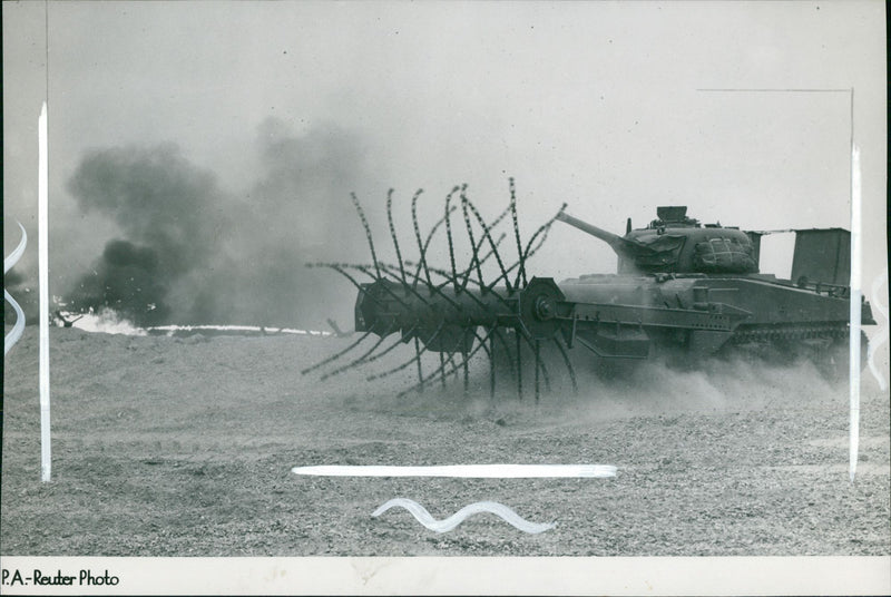 Tanks Fail Tanks - Vintage Photograph