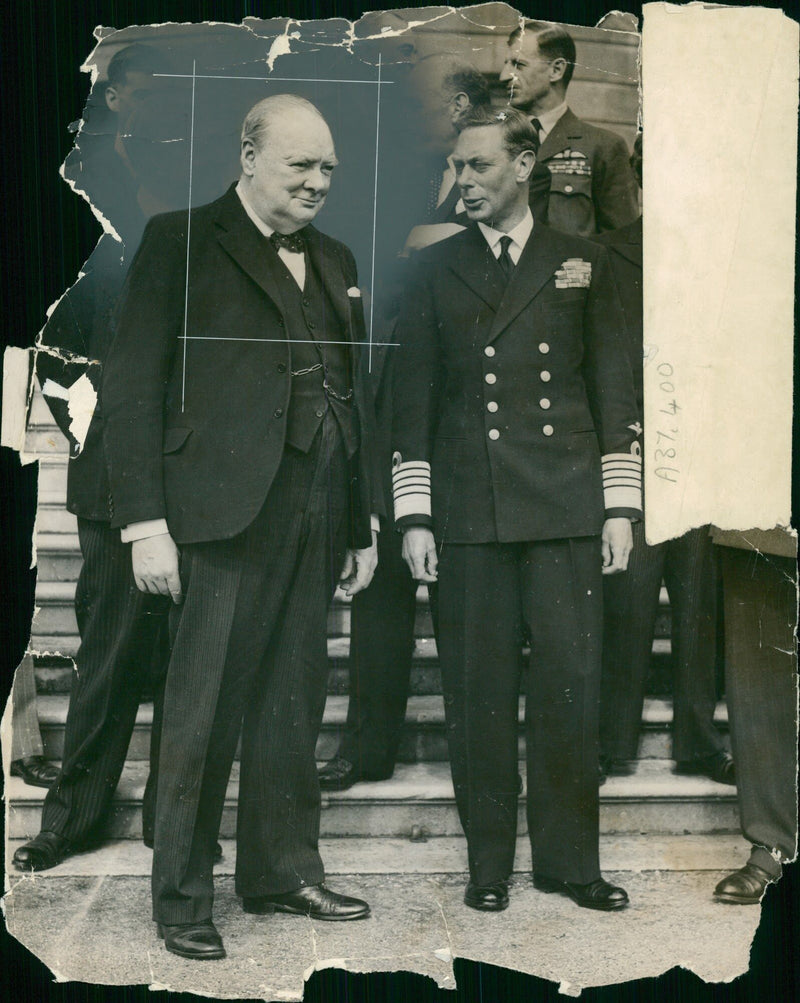 Winston Churchill - Vintage Photograph