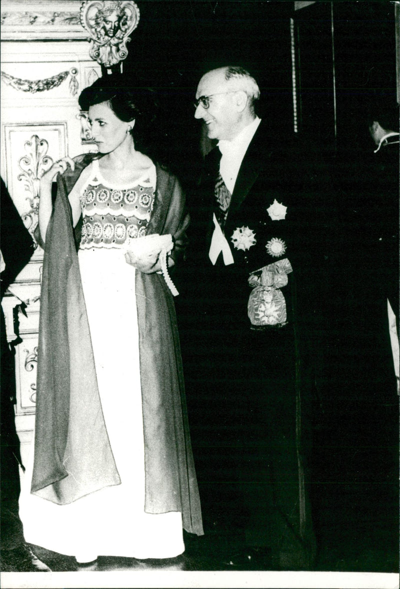 Marcelo Caetano with the prime minister - Vintage Photograph
