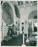 Duke opens castle-home to public. - Vintage Photograph