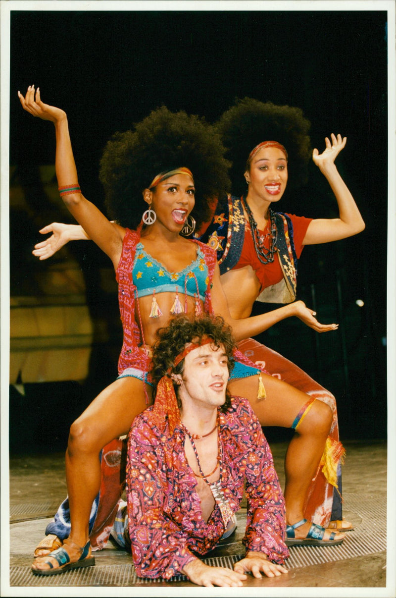 Musical Hair - Vintage Photograph